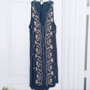 Last Chance before I remove listing - Embroidered Tunic dress